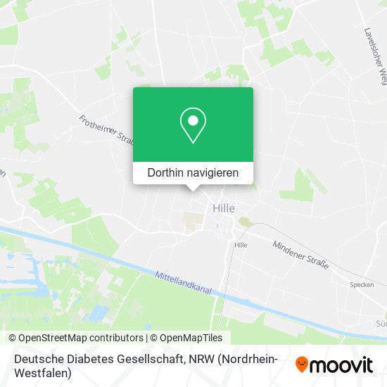 Deutsche Diabetes Gesellschaft Karte