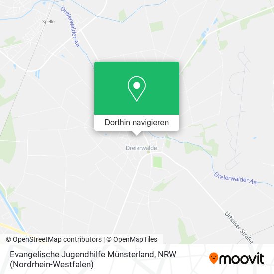 Evangelische Jugendhilfe Münsterland Karte