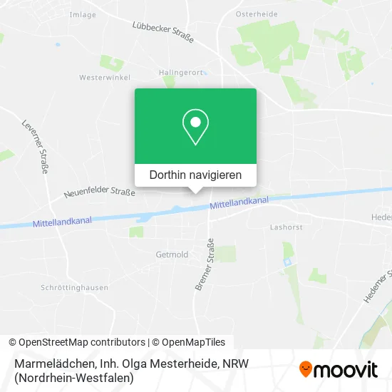 Marmelädchen, Inh. Olga Mesterheide Karte