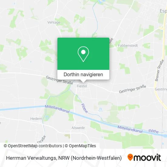 Herrman Verwaltungs Karte