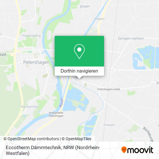 Eccotherm Dämmtechnik Karte
