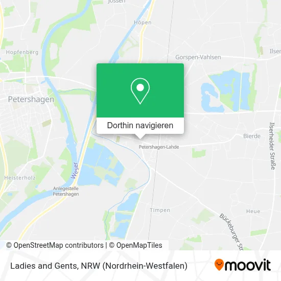 Ladies and Gents Karte