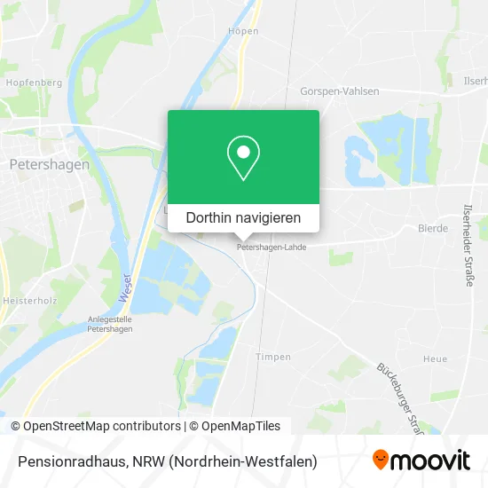 Pensionradhaus Karte