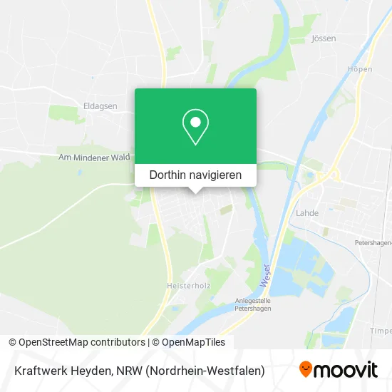 Kraftwerk Heyden Karte