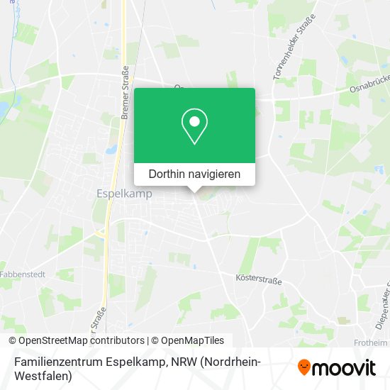 Familienzentrum Espelkamp Karte