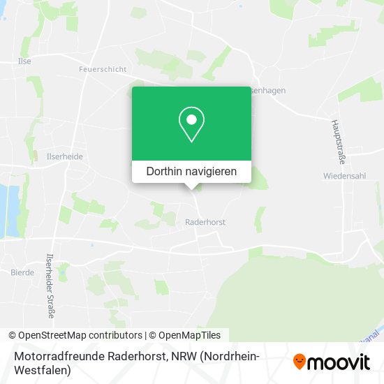 Motorradfreunde Raderhorst Karte