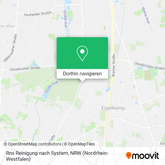 Rns Reinigung nach System Karte