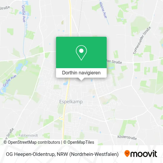 OG Heepen-Oldentrup Karte