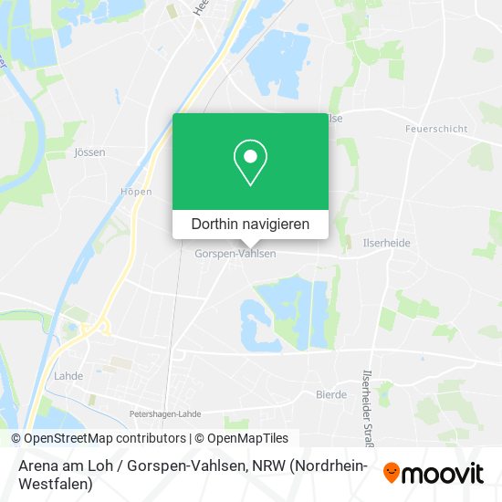 Arena am Loh / Gorspen-Vahlsen Karte