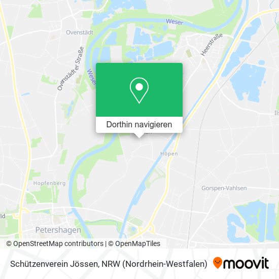 Schützenverein Jössen Karte