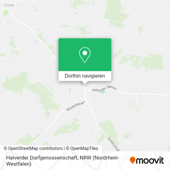 Halverder Dorfgenossenschaft Karte