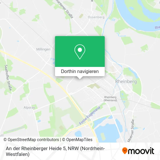 An der Rheinberger Heide 5 Karte