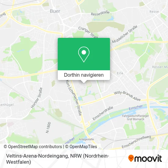 Veltins-Arena-Nordeingang Karte