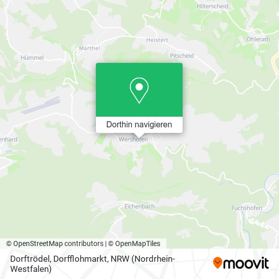 Dorftrödel, Dorfflohmarkt Karte