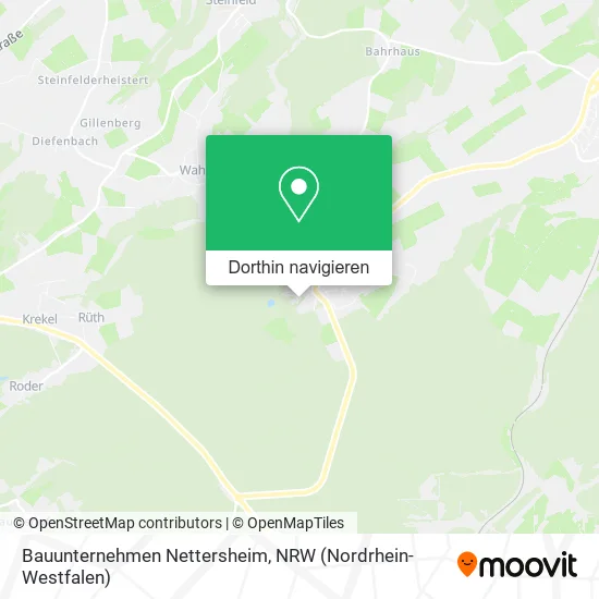 Bauunternehmen Nettersheim Karte