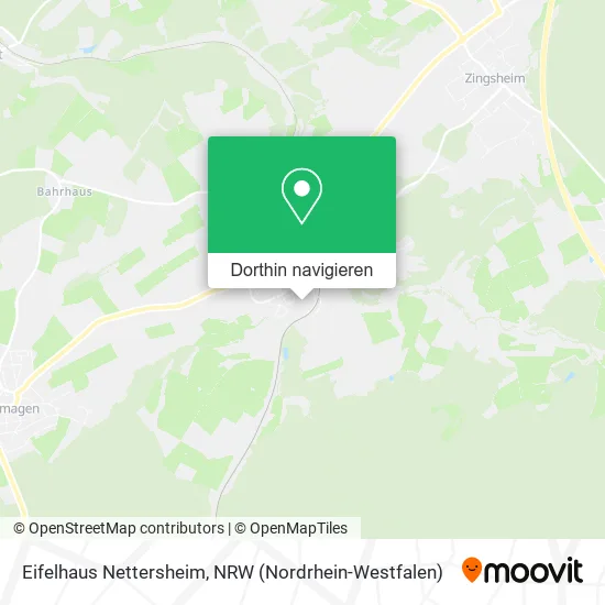 Eifelhaus Nettersheim Karte