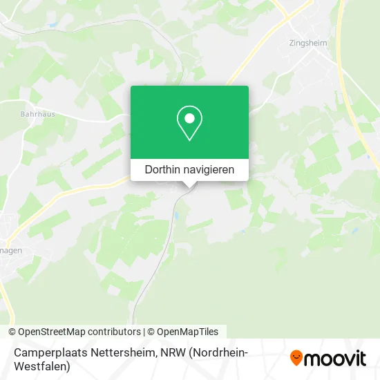 Camperplaats Nettersheim Karte