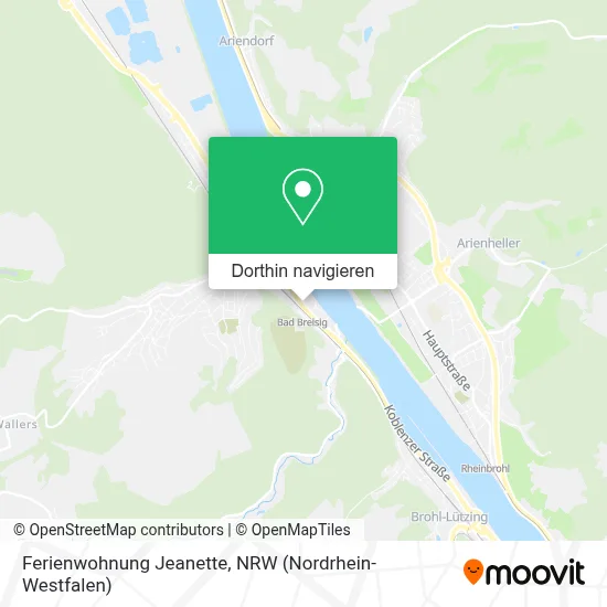 Ferienwohnung Jeanette Karte