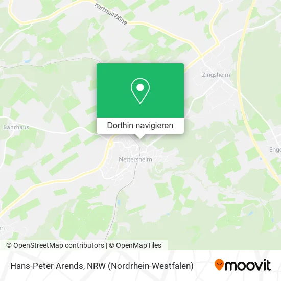 Hans-Peter Arends Karte