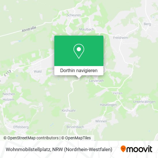 Wohnmobilstellplatz Karte