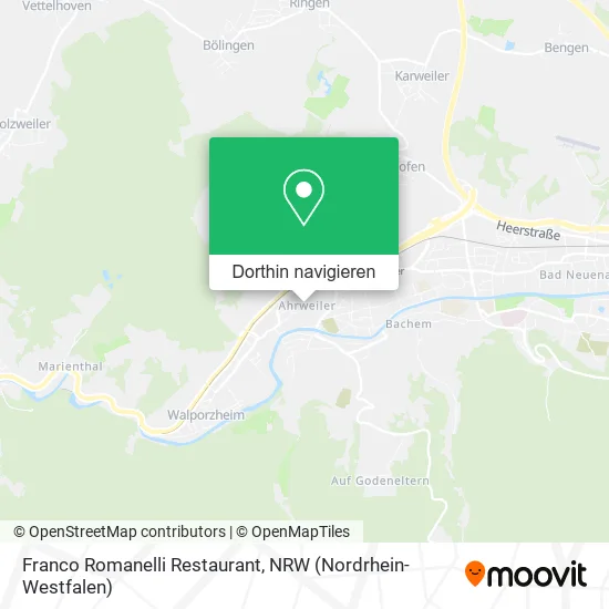 Franco Romanelli Restaurant Karte