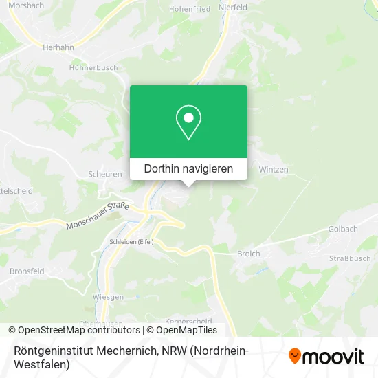 Röntgeninstitut Mechernich Karte