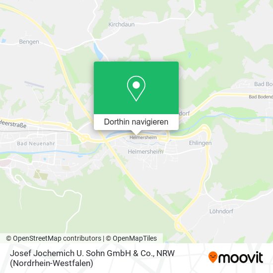 Josef Jochemich U. Sohn GmbH & Co. Karte