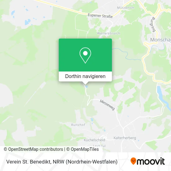 Verein St. Benedikt Karte