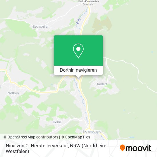 Nina von C. Herstellerverkauf Karte
