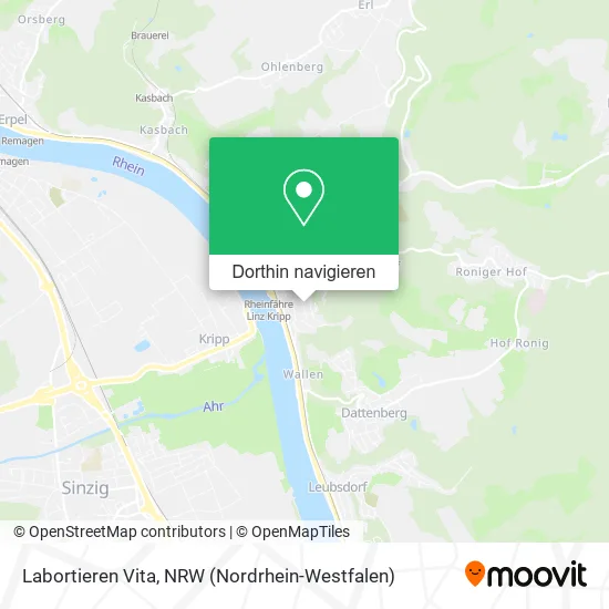 Labortieren Vita Karte