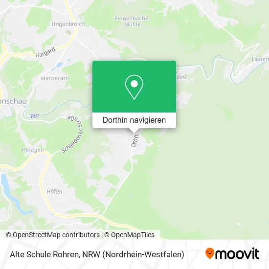 Alte Schule Rohren Karte