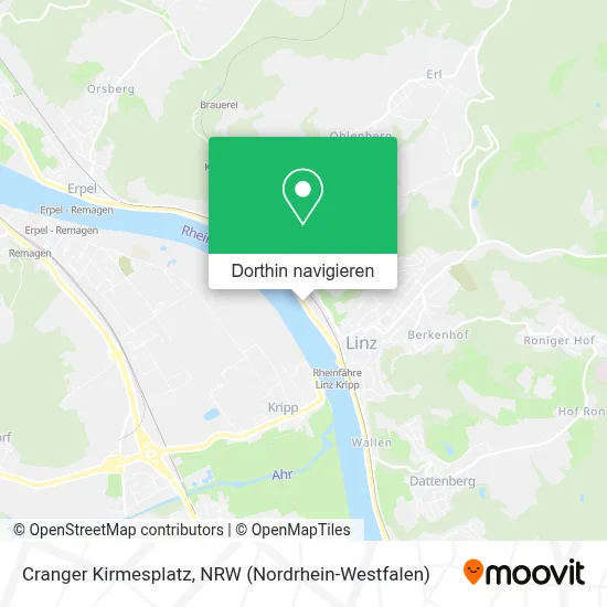 Cranger Kirmesplatz Karte