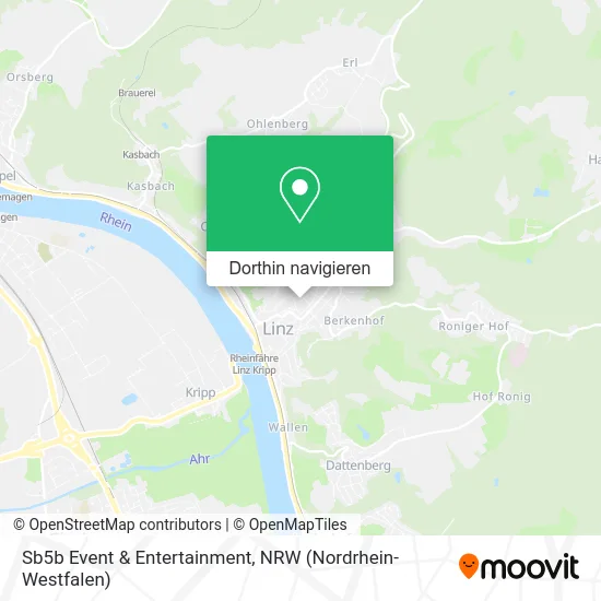 Sb5b Event & Entertainment Karte