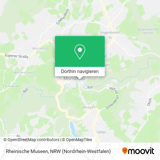 Rheinische Museen Karte