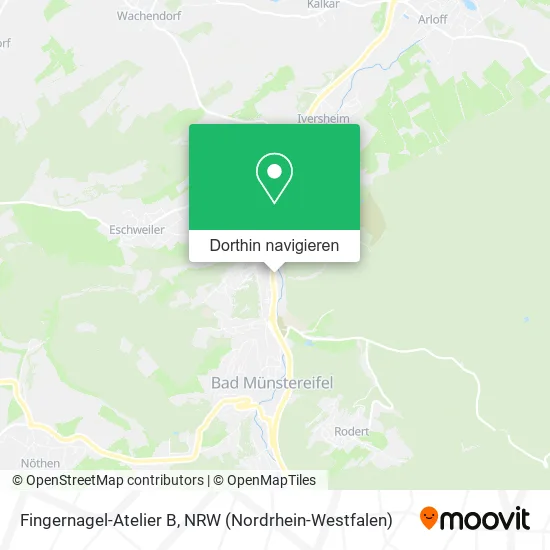 Fingernagel-Atelier B Karte