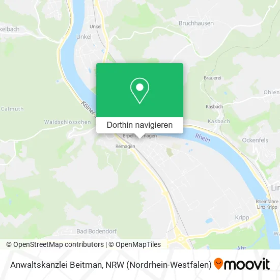 Anwaltskanzlei Beitman Karte