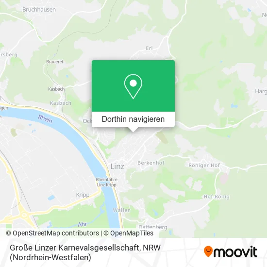 Große Linzer Karnevalsgesellschaft Karte