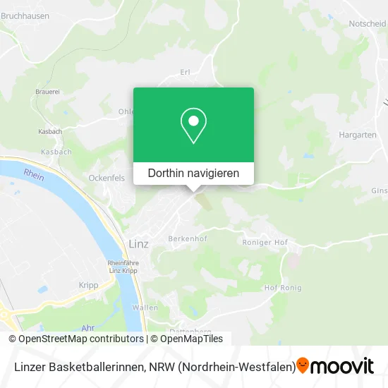 Linzer Basketballerinnen Karte