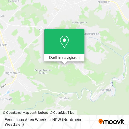 Ferienhaus Altes Wöerkes Karte