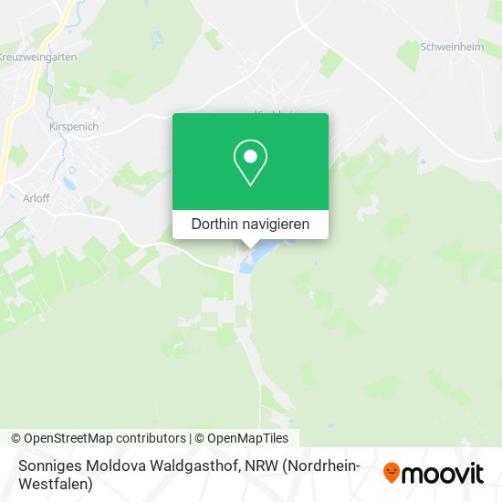 Sonniges Moldova Waldgasthof Karte