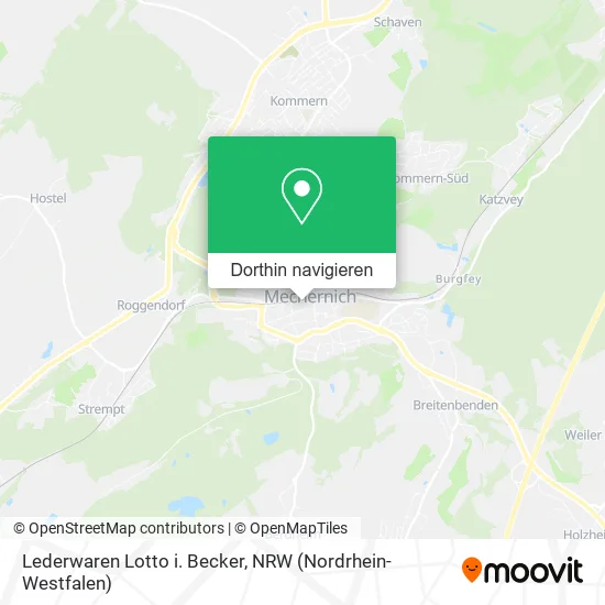 Lederwaren Lotto i. Becker Karte