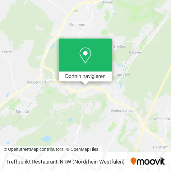 Treffpunkt Restaurant Karte