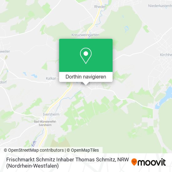 Frischmarkt Schmitz Inhaber Thomas Schmitz Karte