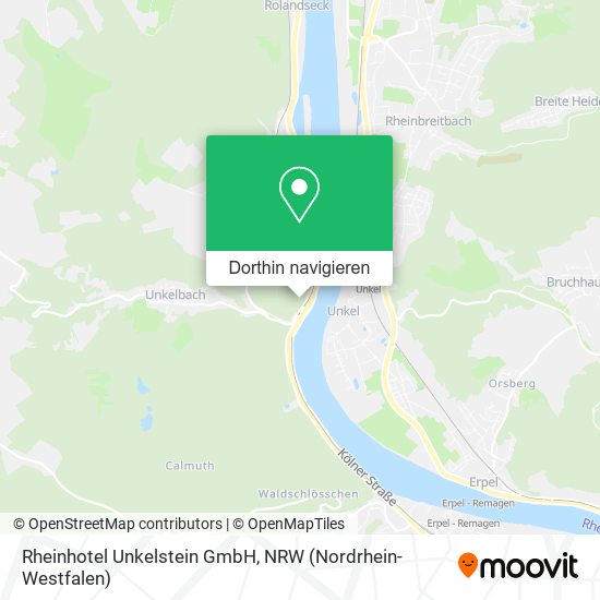 Rheinhotel Unkelstein GmbH Karte