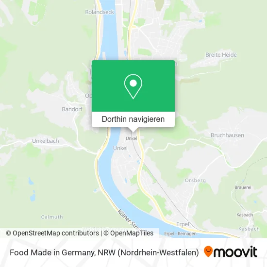 Food Made in Germany Karte