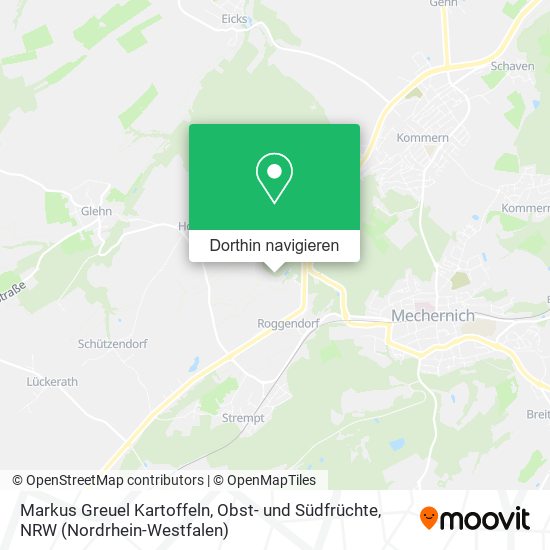Markus Greuel Kartoffeln, Obst- und Südfrüchte Karte