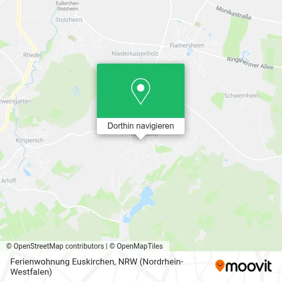 Ferienwohnung Euskirchen Karte