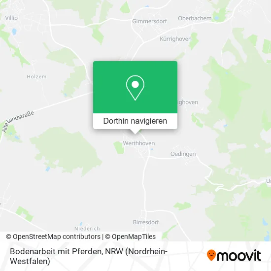 Bodenarbeit mit Pferden Karte