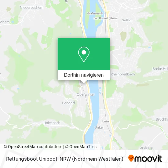 Rettungsboot Uniboot Karte