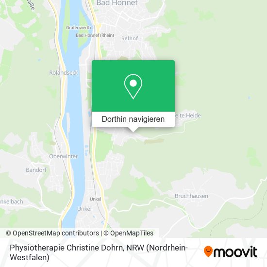 Physiotherapie Christine Dohrn Karte